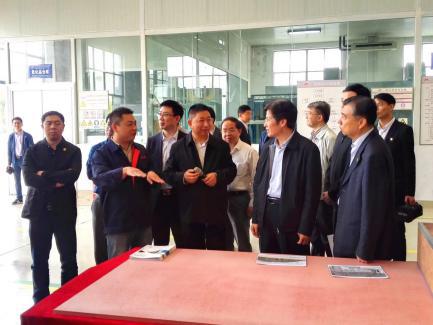 Vice chairman of the CPPCC National Committee visited our products and gave suggestions